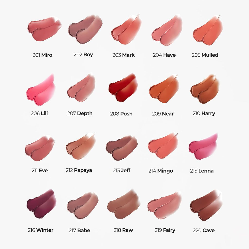 Laka 24HR Bonding Glow Lipstick, 3.7g/0.13oz., Long Lasting High-Shine Lipstick with Rich Color & Glassy Finish (#219 Fairy)