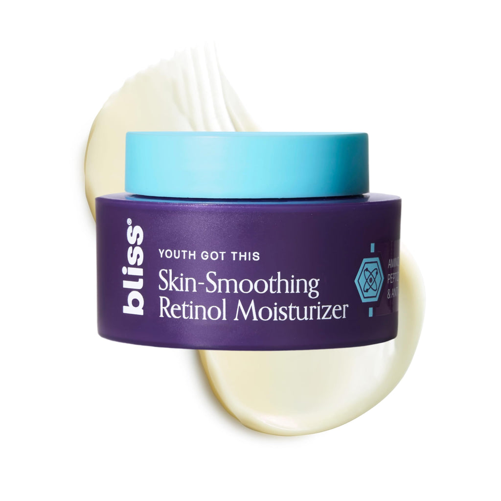 Bliss Drench & Quench Hyaluronic Acid Cream to Water Moisturizer | Lightweight Face Cream with 4 Types of Hyaluronic Acid for All Day Hydration and Plump Skin | Clean Vegan & Cruelty Free 1.7 fl oz